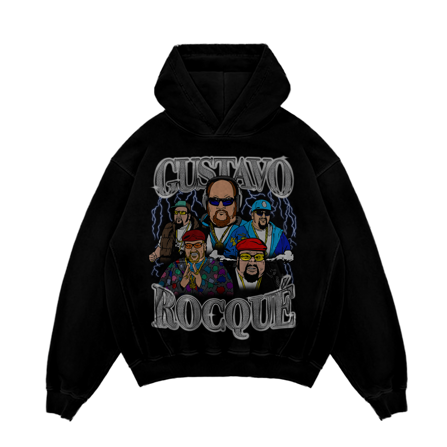 GUSTAVO HOODIE - BLACK