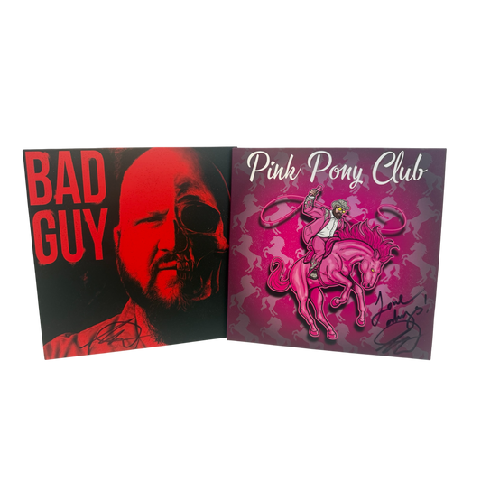 DOUBLE SET 7" VINYL MATILDA/PINK PONY CLUB/BAD GUY/TOXIC  (SIGNED)