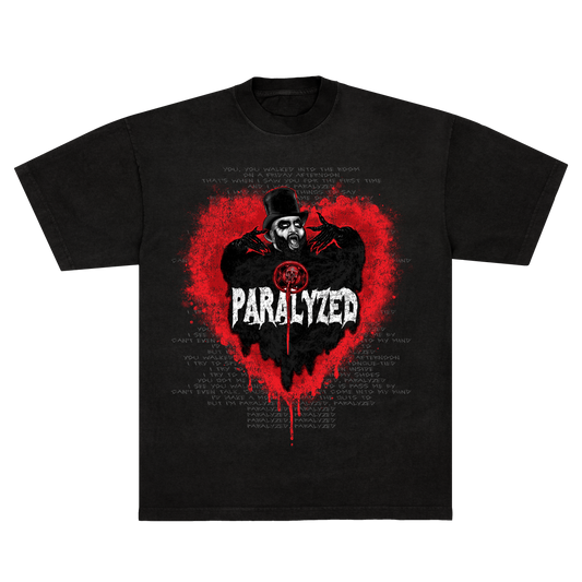PARALYZED TEE - BLACK
